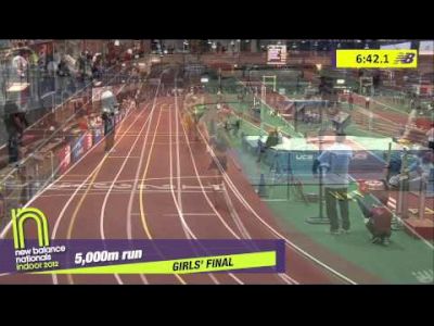 G 5000 H02 (Erin Finn 16:19 *National Record, HS Indoor Nationals 2012)