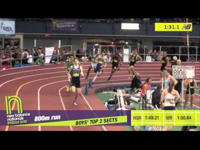 B 800 H03 (Ben Malone 1:49.94 #2 all-time over Watkins, HS Indoor Nationals 2012)