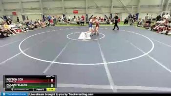 132 lbs Placement Matches (8 Team) - Peyton Cox, Illinois vs Nolan Fellers, Iowa