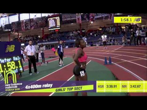 G 4x400 H04 (Junior Striders T+F Club 3:43.01, HS Indoor Nationals 2012)