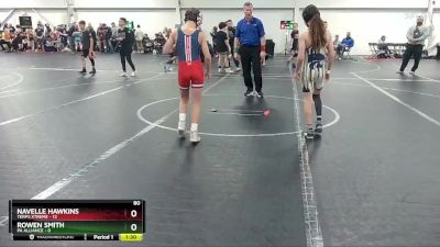 80 lbs Round 3 (8 Team) - Rowen Smith, PA Alliance vs Navelle Hawkins, Terps Xtreme