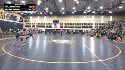 118 lbs Semifinal - Kaila Keesecker, Derry Area vs Braylee Ireland, Knoch