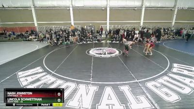 100 lbs Round 1 (4 Team) - LINCOLN SCHWETTMAN, Death Row vs Nash Johnston, Utah Gold