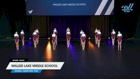 Walled Lake Middle School [2025 Junior High - Pom Finals] 2025 UDA National Dance Team Championship