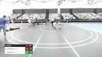 106 lbs Rr Rnd 5 - Robert Rodriguez, Red Nose WC vs Logan Stewart, PA Alliance MS