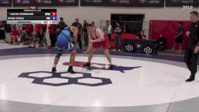 125 kg Quarters - Lucas Stoddard, West Point Wrestling Club vs Ryan Catka, Cavalier Wrestling Club