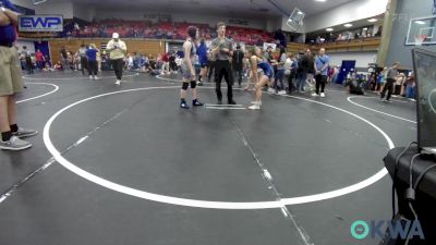 105 lbs Rr Rnd 3 - Rhae Rodden, Harrah Little League Wrestling vs Courtney Penn, Choctaw Ironman