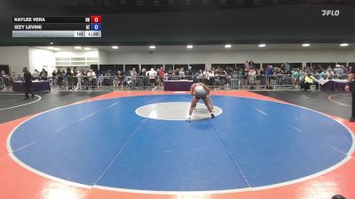 118 lbs Consi Of 16 #2 - Kaylee Vera, OH vs Izzy LeVine, AZ