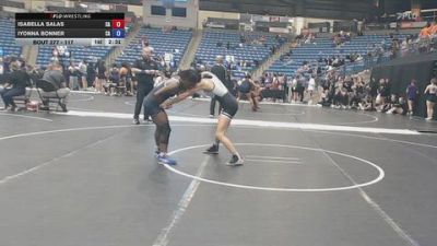 117 lbs Cons. Round 4 - Isabella Salas, Carl Albert vs Iyonna Bonner, Carl Albert