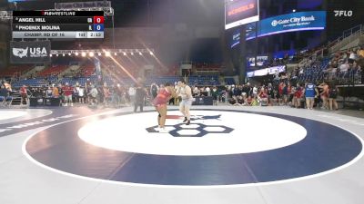 207 lbs Champ. Rd Of 16 - Angel Hill, CA vs Phoenix Molina, IL