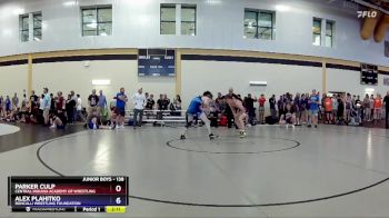 138 lbs Cons. Semi - Parker Culp, Central Indiana Academy Of Wrestling vs Alex Plahitko, Roncalli Wrestling Foundation