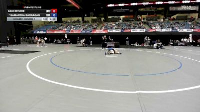 138 lbs Champ. Round 1 - Samantha Barragan, Texas Wesleyan vs Lexi Ritchie, Lindsey Wilson
