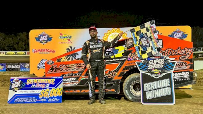 Michael Maresca Notches First Short Track Super Series Victory