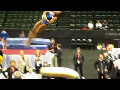 Gabby Douglas - 2012 Kellogg's Pacific Rim Championships Podium Training - Vault