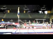 Kyla Ross - 2012 Kellogg's Pacific Rim Championships Podium Training - Uneven Bars