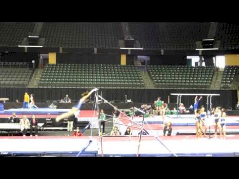 Lexie Priessman - 2012 Kellogg's Pacific Rim Championships Podium Training - Uneven Bars
