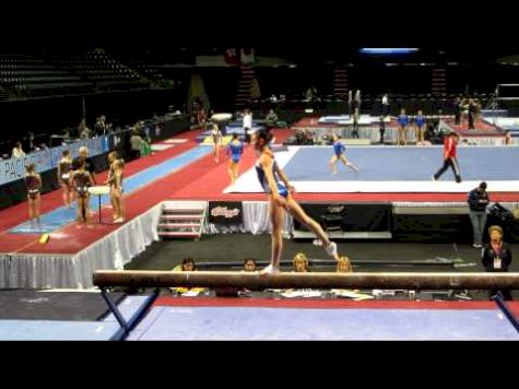 Kyla Ross - 2012 Kellogg's Pacific Rim Championships Podium Training - Balance Beam