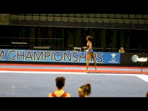 Gabrielle Douglas - 2012 Kellogg's Pacific Rim Championships Podium Training - Floor Exercise