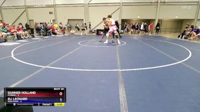 175 lbs Placement Matches (16 Team) - Gunner Holland, Florida vs Eli Leonard, Wisconsin