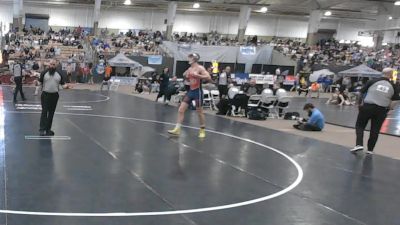 A 190 lbs Champ. Round 1 - Logan Rawlinson, Soddy Daisy High School vs Curtis Qualls, White House Heritage High School