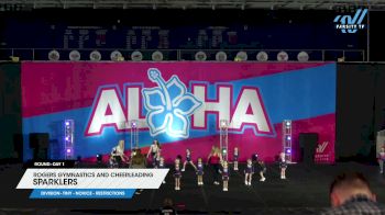 Rogers Gymnastics and Cheerleading - Sparklers [2025 L1 Tiny - Novice - Restrictions Day 1] 2025 Aloha Pittsburgh Showdown