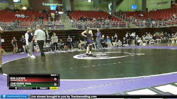 105 lbs Finals (2 Team) - Xitlali Nunez, Minden Girls vs Mallory Pecenka, Manhattan HS