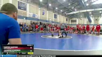 75 lbs Round 2 (4 Team) - Carter Sanford, New Palestine vs Cameron Schofield, Franklin Community