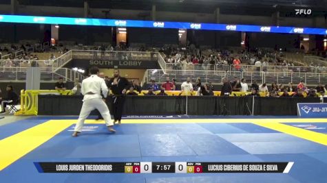 Lucius Ciberius De Souza E Silva vs Louis Jurden Theodoridis 2025 Pan Jiu Jitsu IBJJF Championship
