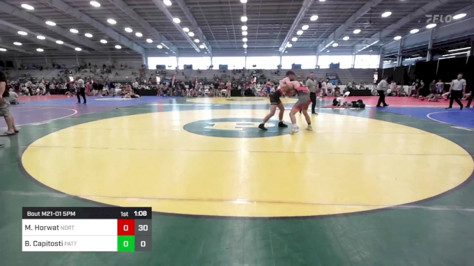 145 lbs Rr Rnd 1 - Mason Horwat, North Sentinel Island vs Ben Capitosti ...