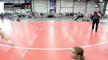 182 lbs Rr Rnd 1 - Sam Harper, NC United vs Zechariah Roggasch, Team Gotcha Illinois