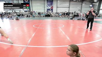 182 lbs Rr Rnd 1 - Sam Harper, NC United vs Zechariah Roggasch, Team Gotcha Illinois