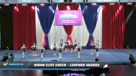 Biron Elite Cheer - Leopard Sharks [2021 L1.1 Youth - PREP - Small - B Day 1] 2021 The American Spectacular DI & DII