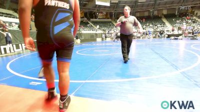 195 lbs 3rd Place - Jimmy Santana, Tulsa Blue T Panthers vs Alex Vance, Woodland Wrestling Club