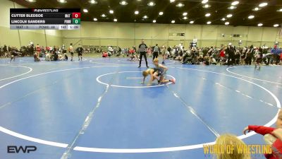 70 lbs Rr Rnd 3 - Cutter Bledsoe, Mat Union Misfits 9U 2 vs Lincoln Sanders, Powerhouse Elite 9U