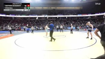 I-131 lbs Semifinal - Matthew McDermott, Smithtown East vs Ryan Ball, Somers