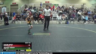 56 lbs Quarterfinal - Reggie Askew, CCWC vs Jacob Spisz, Unattached