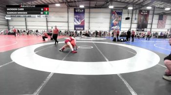 135 lbs Round Of 16 - Jackson Carr, GA vs Gabrian Bridges, MO