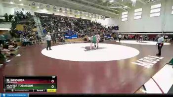 197 lbs Cons. Semi - Eli Hinojosa, Chadron St. vs Hunter Tobiasson, Adams St.