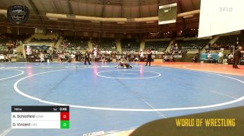 76 lbs 3rd Place - Adison Schlotfeld, Nebraska Wrestling Academy vs Devyn Vincent, Lions Wrestling Academy