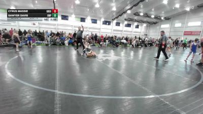 60 lbs Round Robin 1 - Cyrus Massie, Ground Zero Black vs Sawyer Davis, Omp