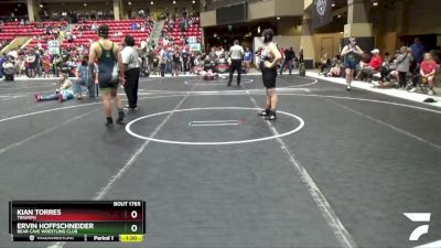 165 lbs Semifinal - Ervin Hoffschneider, Bear Cave Wrestling Club vs Kian Torres, Triumph