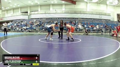 220 lbs Round 5 (6 Team) - Brooks Butler, Dragon Wrestling Club vs Leelyn Baumann, Garrett Wrestling Club