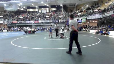 110 lbs Semifinal - Reagan Neal, Leon Bluestem HS vs Saj Snyder, Stockton HS