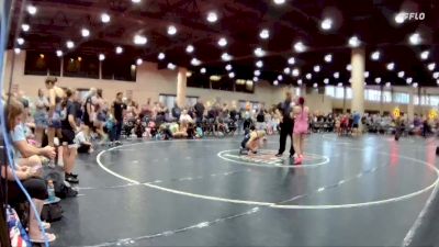 140 lbs Round 6 (8 Team) - Kaylee Marchette, Alabama Elite Gold vs Kimber Alford, TWA #1