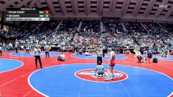 138-4A Cons. Semi - Jin Davis, Northview vs Dylan Couey, Woodland, Cartersville