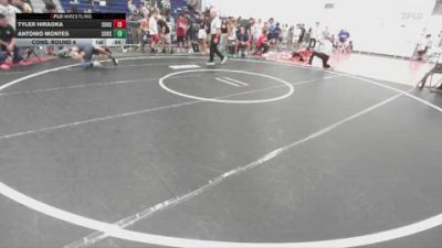 138 lbs Cons. Round 6 - Antonio Montes, Arete Wrestling Academy vs Tyler Hiraoka, John W. North High School