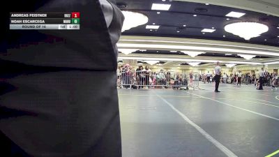 43 lbs Round Of 16 - Andreas Feistner, Buzzsaw vs Noah Escarcega, Manu Wr Ac