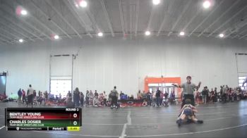 66 lbs Round 2 - Bentley Young, Team Bear Wrestling Club vs Charles Dosier, Team Bear Wrestling Club