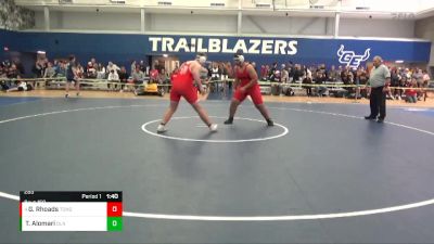 285 lbs Round 2 - Gavin Rhoads, Tonganoxie vs Tamer Alomari, Olathe North