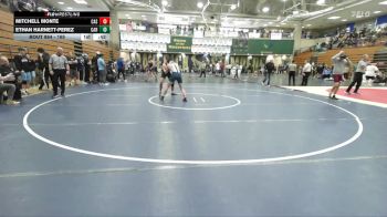 165 lbs Cons. Round 5 - Ethan Harnett-Perez, Carlsbad vs Mitchell Monte, Casteel